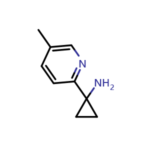 1-(5-methylpyridin-2-yl)cyclopropan-1-amine