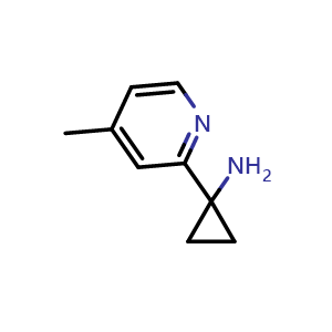 1-(4-methylpyridin-2-yl)cyclopropan-1-amine