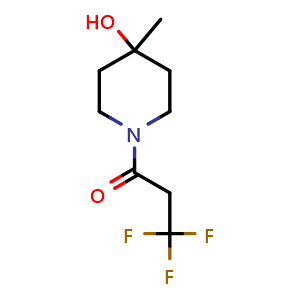 3,3,3-trifluoro-1-(4-hydroxy-4-methyl-1-piperidyl)propan-1-one