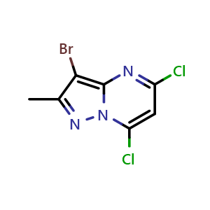 3-bromo-5,7-dichloro-2-methyl-pyrazolo[1,5-a]pyrimidine