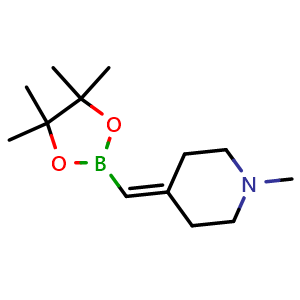 1-methyl-4-[(4,4,5,5-tetramethyl-1,3,2-dioxaborolan-2-yl)methylene]piperidine