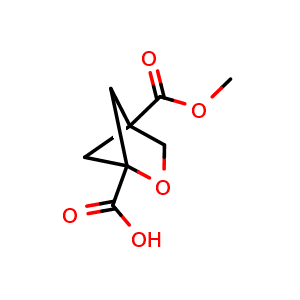 4-methoxycarbonyl-2-oxabicyclo[2.1.1]hexane-1-carboxylic acid