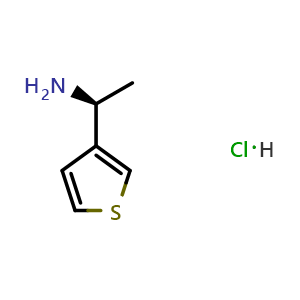 (S)-1-(thiophen-3-yl)ethan-1-amine hydrochloride