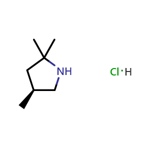 (4S)-2,2,4-trimethylpyrrolidine hydrochloride