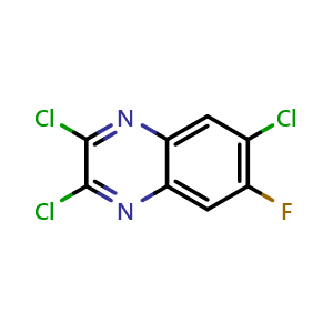2,3,7-trichloro-6-fluoroquinoxaline