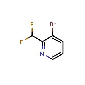 3-bromo-2-(difluoromethyl)pyridine