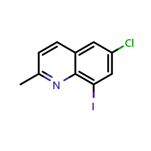 6-chloro-8-iodo-2-methylquinoline