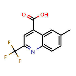 6-methyl-2-(trifluoromethyl)quinoline-4-carboxylic acid