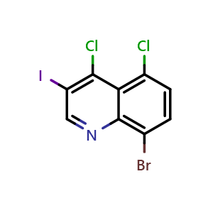 8-bromo-4,5-dichloro-3-iodoquinoline