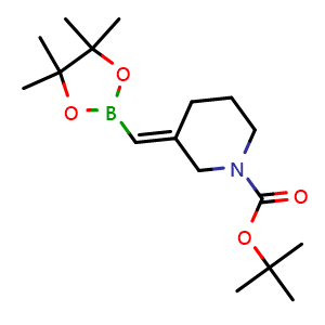 tert-butyl (3E)-3-[(4,4,5,5-tetramethyl-1,3,2-dioxaborolan-2-yl)methylene]piperidine-1-carboxylate