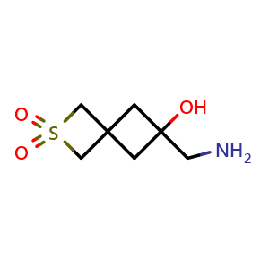 6-(aminomethyl)-2,2-dioxo-2-thiaspiro[3.3]heptan-6-ol