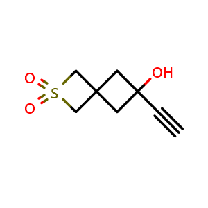 6-ethynyl-2,2-dioxo-2-thiaspiro[3.3]heptan-6-ol