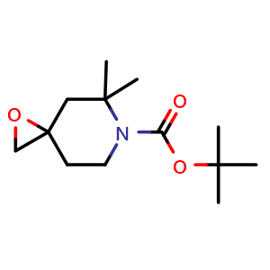 tert-butyl 5,5-dimethyl-1-oxa-6-azaspiro[2.5]octane-6-carboxylate