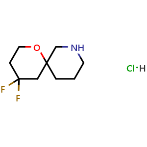 4,4-difluoro-1-oxa-8-azaspiro[5.5]undecane hydrochloride
