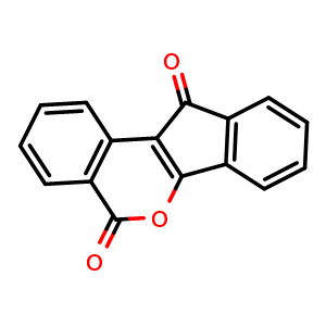 Benzdindeno1,2-bpyran-5,11-dione
