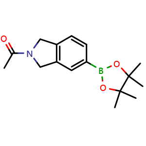 1-(5-(4,4,5,5-Tetramethyl-1,3,2-dioxaborolan-2-yl)isoindolin-2-yl)ethanone