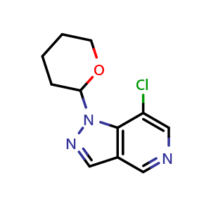 7-chloro-1-(tetrahydro-2H-pyran-2-yl)-1H-pyrazolo[4,3-c]pyridine