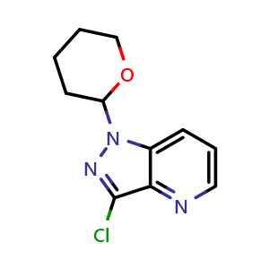3-chloro-1-(tetrahydro-2H-pyran-2-yl)-1H-pyrazolo[4,3-b]pyridine