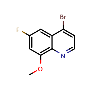4-bromo-6-fluoro-8-methoxyquinoline