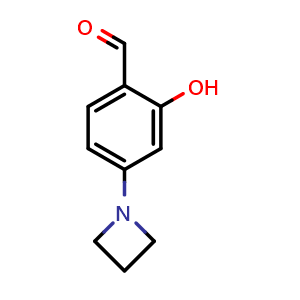 4-(azetidin-1-yl)-2-hydroxybenzaldehyde