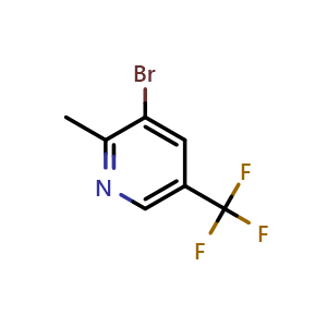 3-bromo-2-methyl-5-(trifluoromethyl)pyridine
