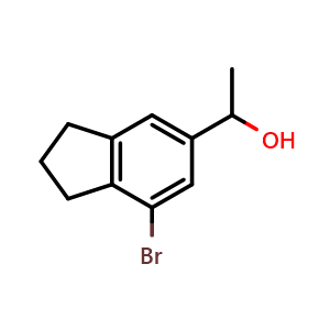 1-(7-bromoindan-5-yl)ethanol