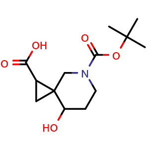5-tert-butoxycarbonyl-8-hydroxy-5-azaspiro[2.5]octane-2-carboxylic acid