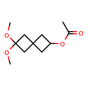 (2,2-dimethoxyspiro[3.3]heptan-6-yl) acetate
