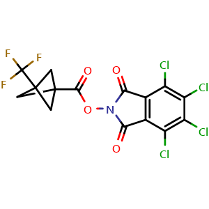4,5,6,7-tetrachloro-1,3-dioxoisoindolin-2-yl 3-(trifluoromethyl)bicyclo[1.1.1]pentane-1-carboxylate