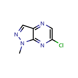 6-chloro-1-methyl-pyrazolo[3,4-b]pyrazine