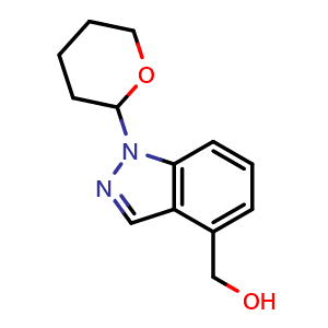 (1-(tetrahydro-2H-pyran-2-yl)-1H-indazol-4-yl)methanol