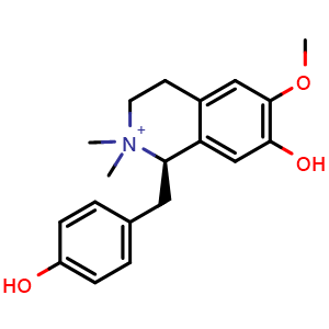 Chemical structure of Magnocurarine , CAS 6801-40-7, AChemBlock T91706