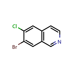 7-Bromo-6-chloroisoquinoline