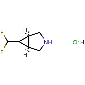 exo-(1S,5R)-6-(difluoromethyl)-3-azabicyclo[3.1.0]hexane hydrochloride