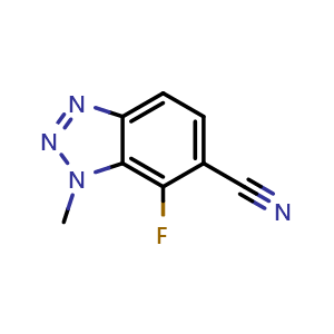 7-fluoro-1-methyl-1H-benzo[d][1,2,3]triazole-6-carbonitrile