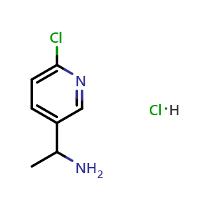 1-(6-chloropyridin-3-yl)ethan-1-amine hydrochloride