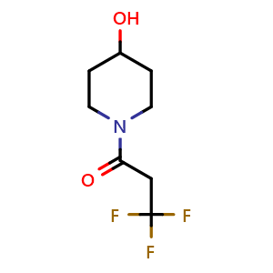 3,3,3-trifluoro-1-(4-hydroxy-1-piperidyl)propan-1-one