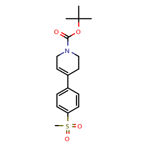 tert-butyl 5,6-dihydro-4-(4-(methylsulfonyl)phenyl)pyridine-1(2H)-carboxylate