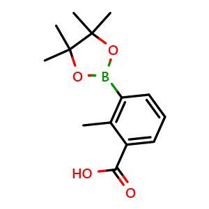 2-methyl-3-(4,4,5,5-tetramethyl-1,3,2-dioxaborolan-2-yl)benzoic acid