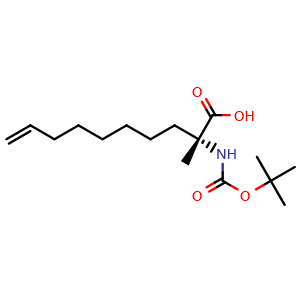 (R)-2-(Boc-amino)-2-methyldec-9-enoic acid