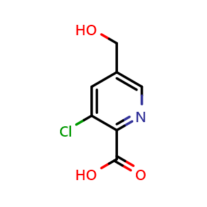 3-chloro-5-(hydroxymethyl)pyridine-2-carboxylic acid