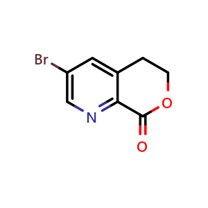 3-bromo-5,6-dihydropyrano[3,4-b]pyridin-8-one