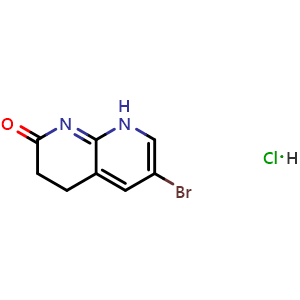 6-bromo-4,8-dihydro-3H-1,8-naphthyridin-2-one hydrochloride