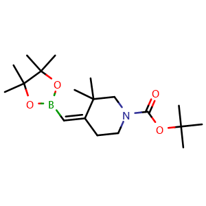 tert-butyl (4Z)-3,3-dimethyl-4-[(4,4,5,5-tetramethyl-1,3,2-dioxaborolan-2-yl)methylene]piperidine-1-carboxylate