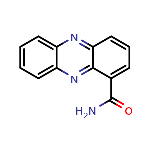 Chemical structure of Phenazine-1-carboxamide , CAS 550-89-0, AChemBlock T92431