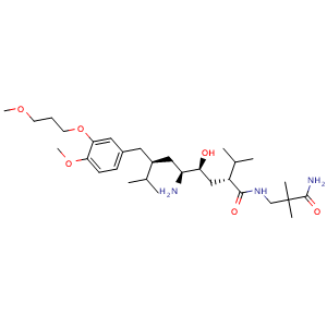 Chemical structure of Aliskiren , CAS 173334-57-1, AChemBlock T92453