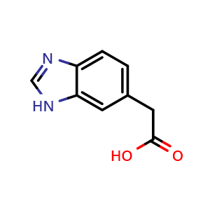 2-(1H-1,3-benzodiazol-6-yl)acetic acid