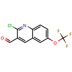 2-chloro-6-(trifluoromethoxy)quinoline-3-carbaldehyde