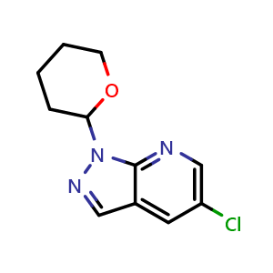 5-chloro-1-(tetrahydro-2H-pyran-2-yl)-1H-pyrazolo[3,4-b]pyridine