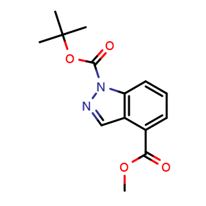 tert-butyl methyl 1H-indazole-1,4-dicarboxylate